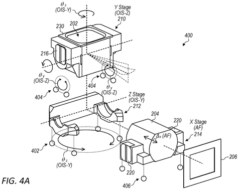 Exploded view of camera stages., drawing sheet 4 from US 2026/0287917 A1