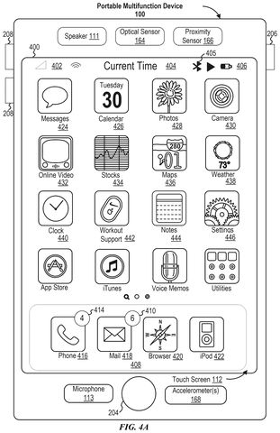 Portable multifunction device home screen., drawing sheet 8 from US 2026/0288080 A1