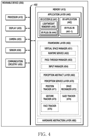 Wearable device software architecture., drawing sheet 6 from US 2026/0288201 A1