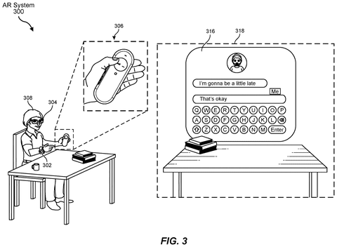 Augmented reality system for messaging., drawing sheet 3 from US 2026/0288266 A1