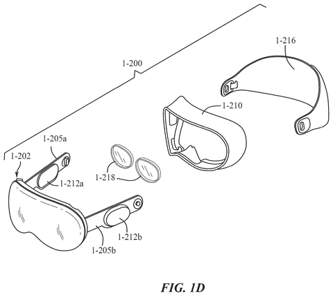 Exploded view of headset components, drawing sheet 3 from US 2026/0288297 A1