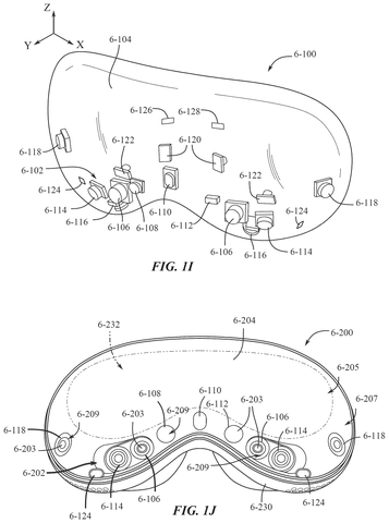 Headset front with external sensors, drawing sheet 8 from US 2026/0288297 A1