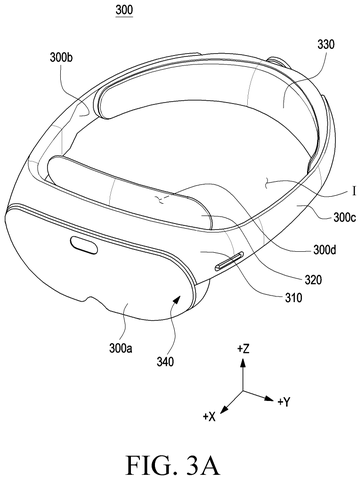 Virtual reality headset, drawing sheet 3 from US 2026/0288300 A1