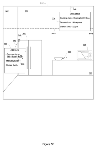 Adding items to grocery list, drawing sheet 8 from US 2026/0288301 A1