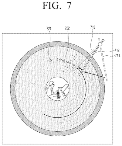 Virtual record player with track scrubbing., drawing sheet 7 from US 2026/0288307 A1