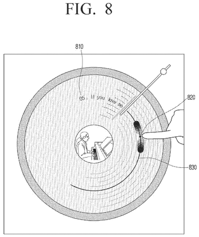 Virtual record player with track seeking., drawing sheet 8 from US 2026/0288307 A1