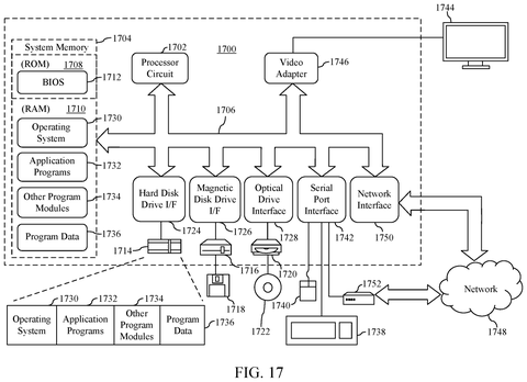Computer system components, drawing sheet 8 from US 2026/0288469 A1