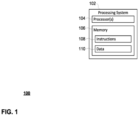 Processing system components., drawing sheet 1 from US 2026/0288791 A1