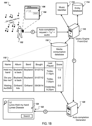 Phone suggesting search queries from audio., drawing sheet 2 from US 2026/0288857 A1