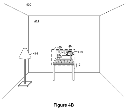 User looking at a laptop screen., drawing sheet 5 from US 2026/0288925 A1