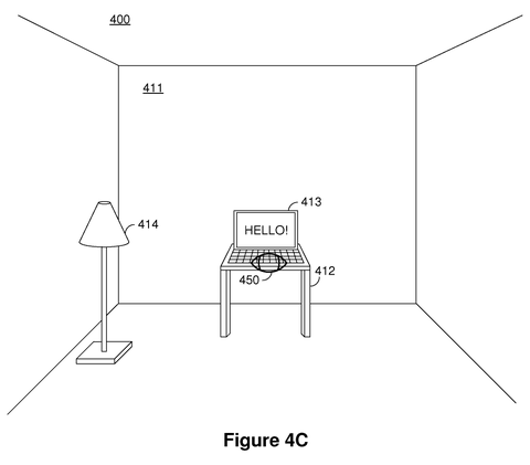 User looking at a laptop keyboard., drawing sheet 6 from US 2026/0288925 A1