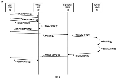 Web page and content rendering., drawing sheet 4 from US 2026/0289015 A1