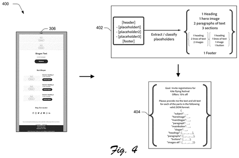 Web page layout extraction., drawing sheet 4 from US 2026/0289189 A1