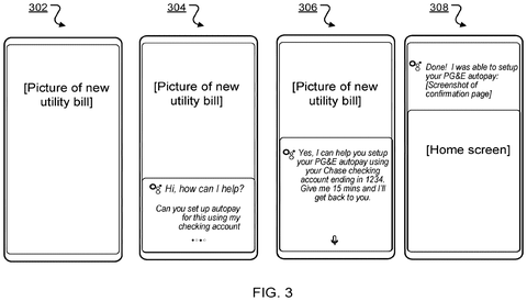 Automated assistant setting up autopay, drawing sheet 3 from US 2026/0289251 A1