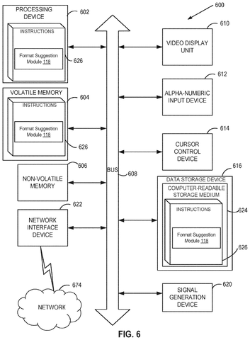 Computer system components, drawing sheet 6 from US 2026/0289314 A1