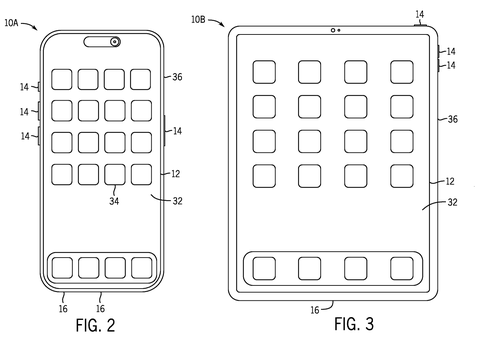 Smartphone and tablet displays., drawing sheet 2 from US 2026/0289720 A1
