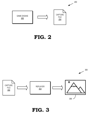 Game engine creates a capture file., drawing sheet 2 from US 2026/0289723 A1