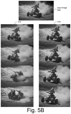 Generated video frames of an ATV., drawing sheet 6 from US 2026/0289737 A1