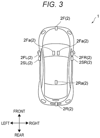 Vehicle with sensor units., drawing sheet 3 from US 2026/0289790 A1