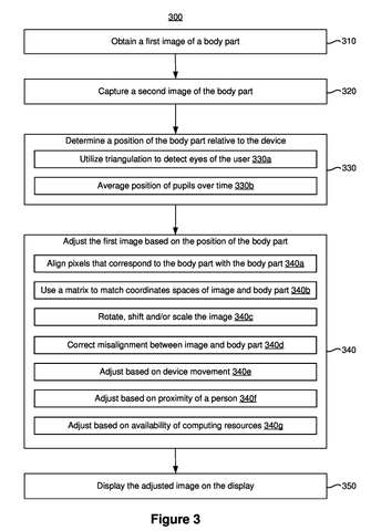 Steps for adjusting displayed images, drawing sheet 3 from US 2026/0289800 A1