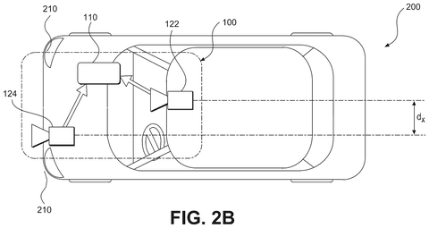 Top view of car cameras., drawing sheet 3 from US 2026/0289807 A1