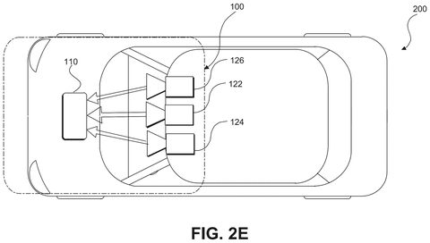 Car with three front cameras., drawing sheet 6 from US 2026/0289807 A1