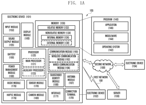 Electronic device and network connections., drawing sheet 1 from US 2026/0289870 A1