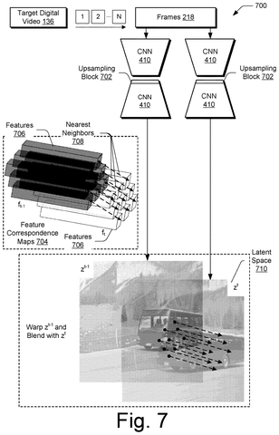 Inter-frame latent correction, drawing sheet 7 from US 2026/0289872 A1