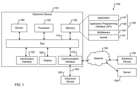 Electronic device system architecture., drawing sheet 1 from US 2026/0289886 A1