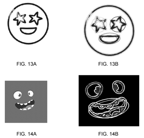 Avatars with varying facial features., drawing sheet 8 from US 2026/0289886 A1