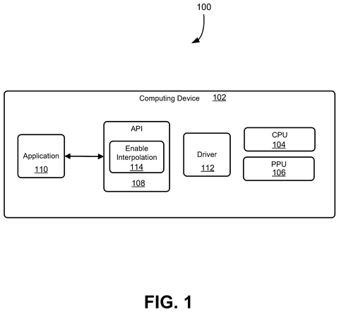 Computing device with application and GPU., drawing sheet 1 from US 2026/0289894 A1