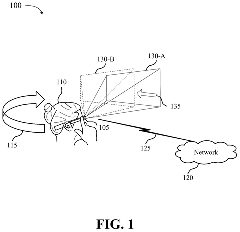 Person interacting with virtual object., drawing sheet 1 from US 2026/0289909 A1