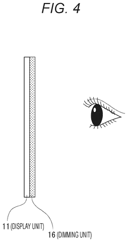 Display unit and dimming unit., drawing sheet 4 from US 2026/0289920 A1