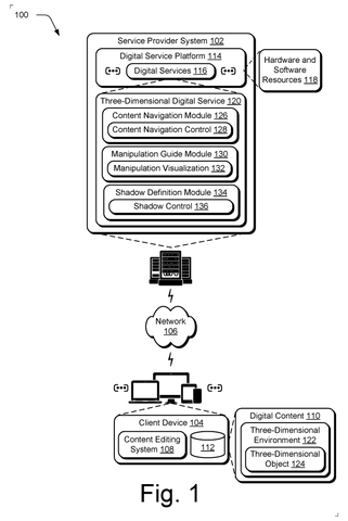 3D digital service system overview., drawing sheet 1 from US 2026/0289932 A1