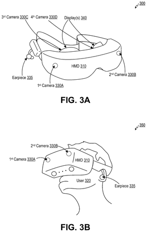 Headset with multiple cameras., drawing sheet 3 from US 2026/0289997 A1