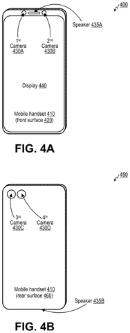 Mobile phone with multiple cameras., drawing sheet 4 from US 2026/0289997 A1