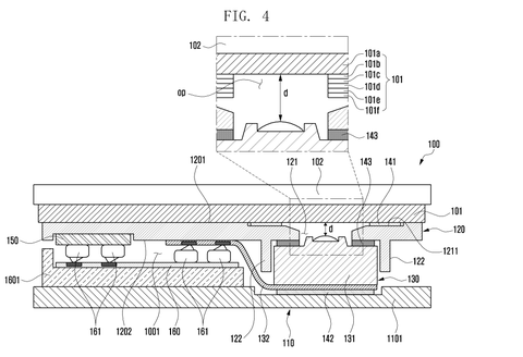 Cross-section of tablet's fingerprint sensor., drawing sheet 4 from US 2026/0290067 A1