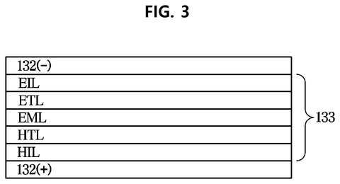 Organic light-emitting diode layers., drawing sheet 3 from US 2026/0290246 A1