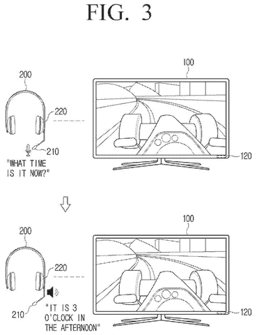 Headphones and TV interaction., drawing sheet 3 from US 2026/0290340 A1