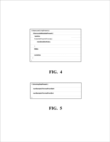 Transcode metadata data structure., drawing sheet 4 from US 2026/0290361 A1