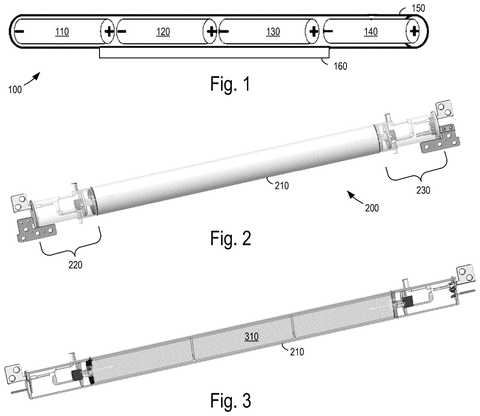 Battery pack with keyed cells., drawing sheet 1 from US 2026/0291039 A1