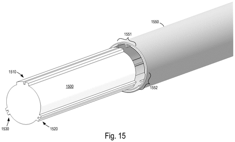 Keyed battery cell and sleeve., drawing sheet 6 from US 2026/0291039 A1