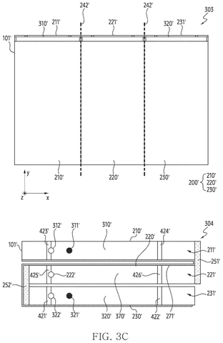 Another foldable phone antenna cross-section., drawing sheet 6 from US 2026/0291053 A1