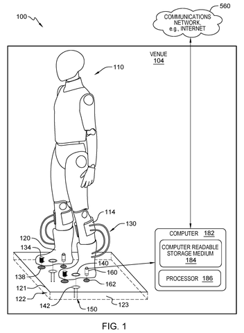 Humanoid robot charging system., drawing sheet 1 from US 2026/0291257 A1