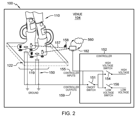 Robot charging and locking controller., drawing sheet 2 from US 2026/0291257 A1
