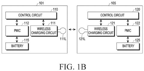 Wireless charging circuits and batteries., drawing sheet 2 from US 2026/0291295 A1