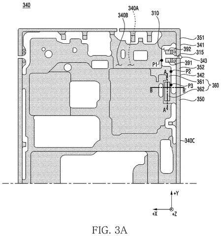 Internal frame with antenna slot., drawing sheet 4 from US 2026/0292052 A1