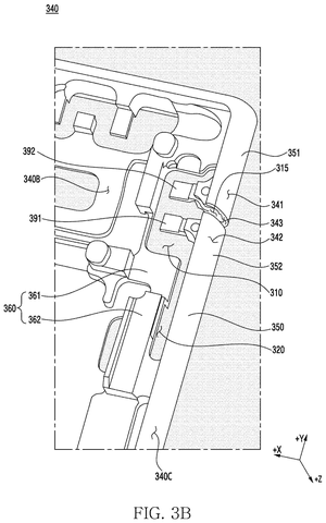 Close-up of antenna slot, perspective., drawing sheet 5 from US 2026/0292052 A1