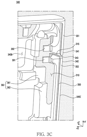 Internal frame with antenna slot., drawing sheet 6 from US 2026/0292052 A1