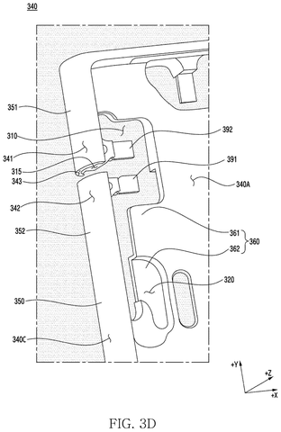 Internal frame with antenna slot., drawing sheet 7 from US 2026/0292052 A1